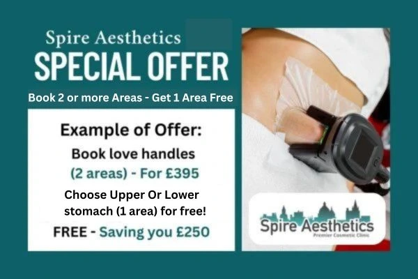 Fat Freezing Promotion Thatcham from Spire Aesthetics - Book Today!