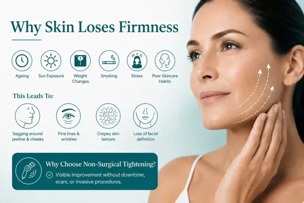 What Makes Skin Lose Firmness and Why Do People Seek Non-Surgical Tightening Thatcham?
