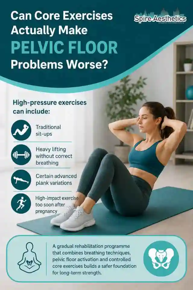 Can Strengthening Your Core Alone Actually Make Pelvic Floor Problems Worse Thatcham?